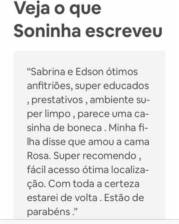 Chalé Chale Sabrina